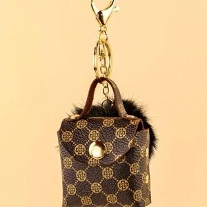 5 for 20|Geometric Graphic Pom-Pom Decor Bag Charm​​​​​